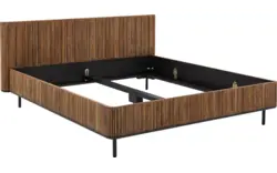 Goossens bedframe adel bruin teak - 8251698-goossens-adel-bedframe-teak-01