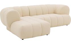 Goossens hoekbank weave wit stof - 8251716-gespiegeld-02