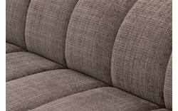 Goossens hoekbank weave bruin stof - 8251717-gespiegeld-02