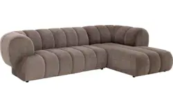 Goossens hoekbank weave bruin stof - 8251717-goossens-weave-bank-stof-bruin-01