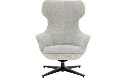 Goossens excellent draaifauteuil piemonte grijs stof - 8252070-goossens-excellent-piemonte-fauteuil-stof-06