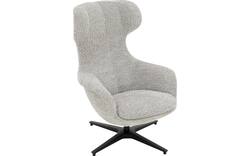 Goossens excellent draaifauteuil piemonte grijs stof - 8252070-goossens-excellent-piemonte-fauteuil-stof-06