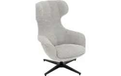 Goossens excellent draaifauteuil piemonte grijs stof - 8252070-goossens-excellent-piemonte-fauteuil-stof-06