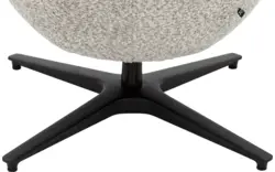 Goossens excellent draaifauteuil piemonte grijs stof - 8252070-goossens-excellent-piemonte-fauteuil-stof-06