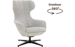 Goossens excellent draaifauteuil piemonte grijs stof - 8252070-goossens-excellent-piemonte-fauteuil-stof-06