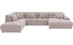 Goossens excellent u bank kubus beige stof - 8252072-gespiegeld-02