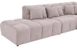 Goossens excellent hoekbank kubus beige stof - 8252075-gespiegeld-02