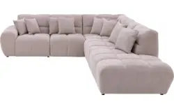 Stof fijn geweven beige