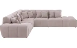 Goossens excellent hoekbank kubus beige stof - 8252075-goossens-excellent-kubus-bank-stof-beige-01