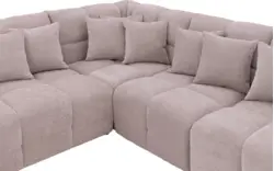 Goossens excellent hoekbank kubus beige stof - 8252075-goossens-excellent-kubus-bank-stof-beige-01