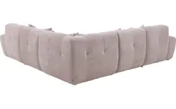 Goossens excellent hoekbank kubus beige stof - 8252076-goossens-excellent-kubus-bank-stof-beige-01