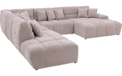 Goossens excellent u bank kubus beige stof - 8252077-gespiegeld-02