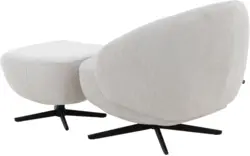 Goossens draaifauteuil saar beige stof - 8252085-goossens-saar-fauteuil-stof-01