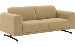 Goossens zitbank mellow geel stof - 8252086-goossens-mellow-bank-stof-geel-02