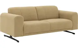 Goossens zitbank mellow geel stof - 8252086-goossens-mellow-bank-stof-geel-01