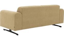 Goossens zitbank mellow geel stof - 8252086-goossens-mellow-bank-stof-geel-01