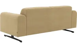 Goossens zitbank mellow geel stof - 8252086-goossens-mellow-bank-stof-geel-01