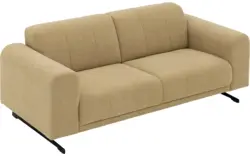 Goossens zitbank mellow geel stof - 8252086-goossens-mellow-bank-stof-geel-01