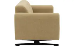 Goossens zitbank mellow geel stof - 8252086-goossens-mellow-bank-stof-geel-01