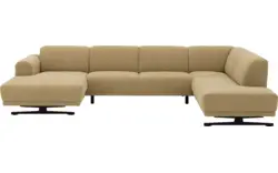 Goossens u bank mellow geel stof - 8252087-goossens-mellow-bank-stof-geel-01