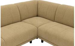 Goossens hoekbank mellow geel stof - 8252088-goossens-mellow-bank-stof-geel-01