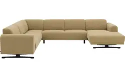Goossens u bank mellow geel stof - 8252089-gespiegeld-02