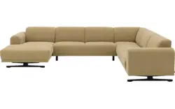 Goossens u bank mellow geel stof - 8252089-goossens-mellow-bank-stof-geel-01