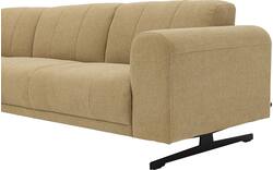 Goossens u bank mellow geel stof - 8252089-goossens-mellow-bank-stof-geel-01