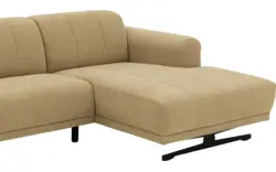 Goossens loungebank mellow geel stof - 8252090-gespiegeld-02