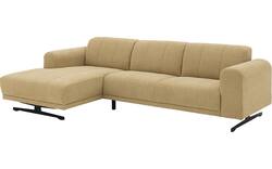 Goossens loungebank mellow geel stof - 8252090-goossens-mellow-bank-stof-geel-02