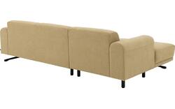 Goossens loungebank mellow geel stof - 8252090-goossens-mellow-bank-stof-geel-01