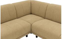 Goossens hoekbank mellow geel stof - 8252091-gespiegeld-10