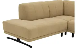 Goossens hoekbank mellow geel stof - 8252091-gespiegeld-10