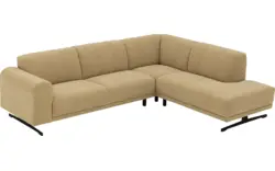 Goossens hoekbank mellow geel stof - 8252091-goossens-mellow-bank-stof-geel-01