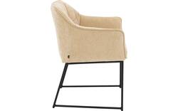 Goossens eetkamerstoel ronnie beige stof - 8252094-goossens-ronnie-eetkamerstoel-stof-beige-01