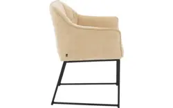 Goossens eetkamerstoel ronnie beige stof - 8252094-goossens-ronnie-eetkamerstoel-stof-beige-01