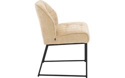 Goossens eetkamerstoel ronnie beige stof - 8252095-goossens-ronnie-eetkamerstoel-stof-beige-01