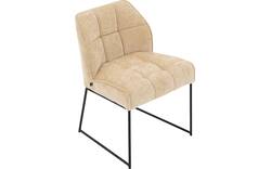 Goossens eetkamerstoel ronnie beige stof - 8252095-goossens-ronnie-eetkamerstoel-stof-beige-01