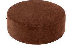 Goossens poef arendal bruin stof - 8252101-goossens-arendal-kleinmeubel-stof-01
