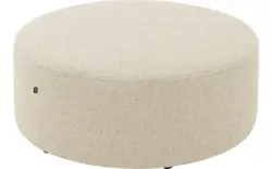 Goossens poef arendal beige stof - 8252105-goossens-arendal-kleinmeubel-stof-01