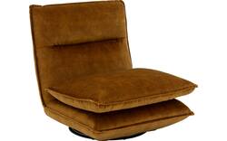 Goossens draaifauteuil alegro bruin stof - 8252106-goossens-alegro-fauteuil-stof-05
