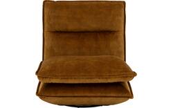 Goossens draaifauteuil alegro bruin stof - 8252106-goossens-alegro-fauteuil-stof-05