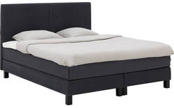 Goossens boxspring compleet gs 180 compleet grijs stof - 8252119-goossens-gs-180-boxspring-stof-05