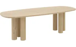 Goossens eettafel slim wit eiken - 8252120-goossens-slim-eettafel-eiken-wit-01