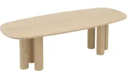 Goossens eettafel slim wit eiken - 8252120-goossens-slim-eettafel-eiken-wit-01