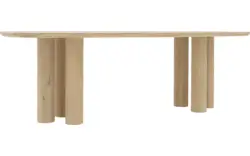 Goossens eettafel slim wit eiken - 8252120-goossens-slim-eettafel-eiken-wit-01