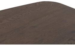 Goossens eettafel slim donker bruin eiken - 8252121-goossens-slim-eettafel-eiken-donker-bruin-02