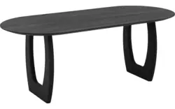 Goossens eettafel slim zwart eiken - 8252122-goossens-slim-eettafel-eiken-zwart-01