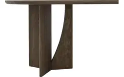 Goossens eettafel slim bruin eiken - 8252123-goossens-slim-eettafel-eiken-bruin-01