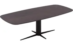Goossens eettafel levi bruin eiken - 8252124-goossens-levi-eettafel-eiken-bruin-01